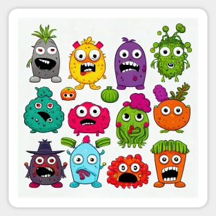 Little Monsters Series Sticker